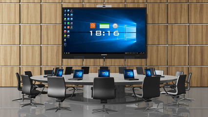 65寸智能會(huì)議平板 旗艦版多媒體設(shè)備，觸控巨屏電腦的革命性應(yīng)用